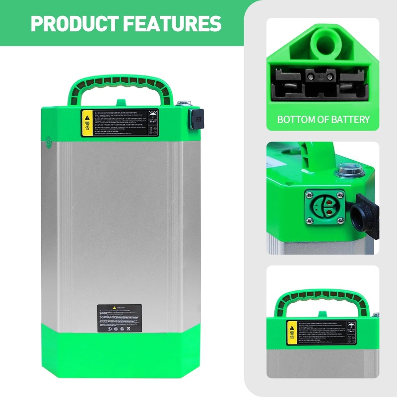 72V 30Ah Lifepo4 Battery Pack - 48 Volt 20Ah Lithium-accu voor HELI