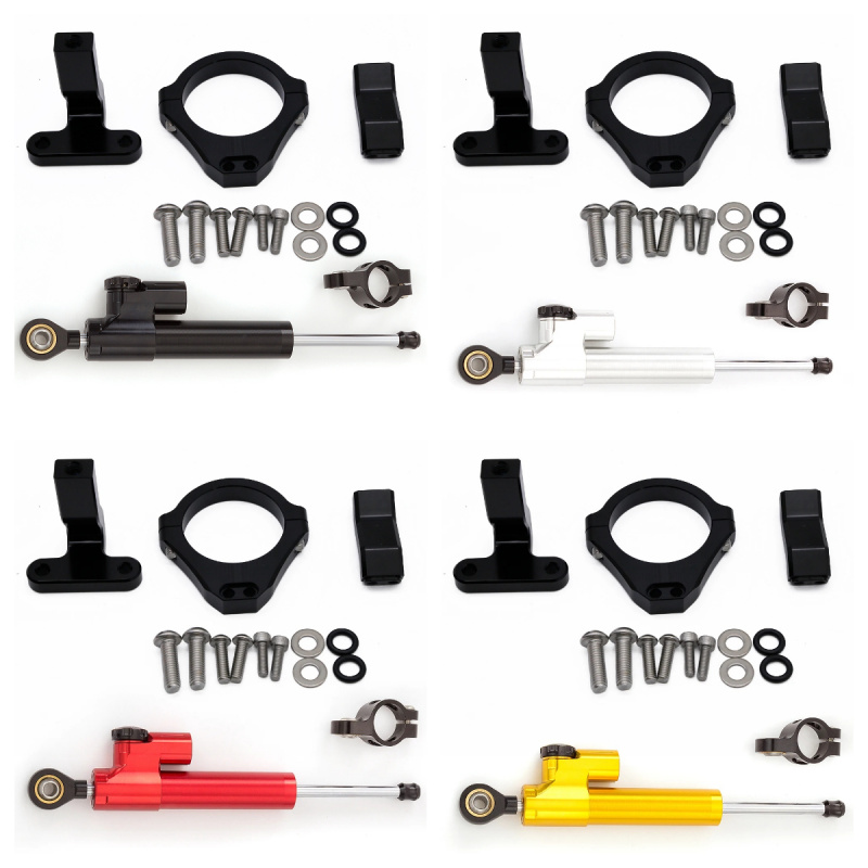 Steering Damper Stabilizer Kit Cnc - Voor Zontes 703RR CNC Motorfiets Stabilisator