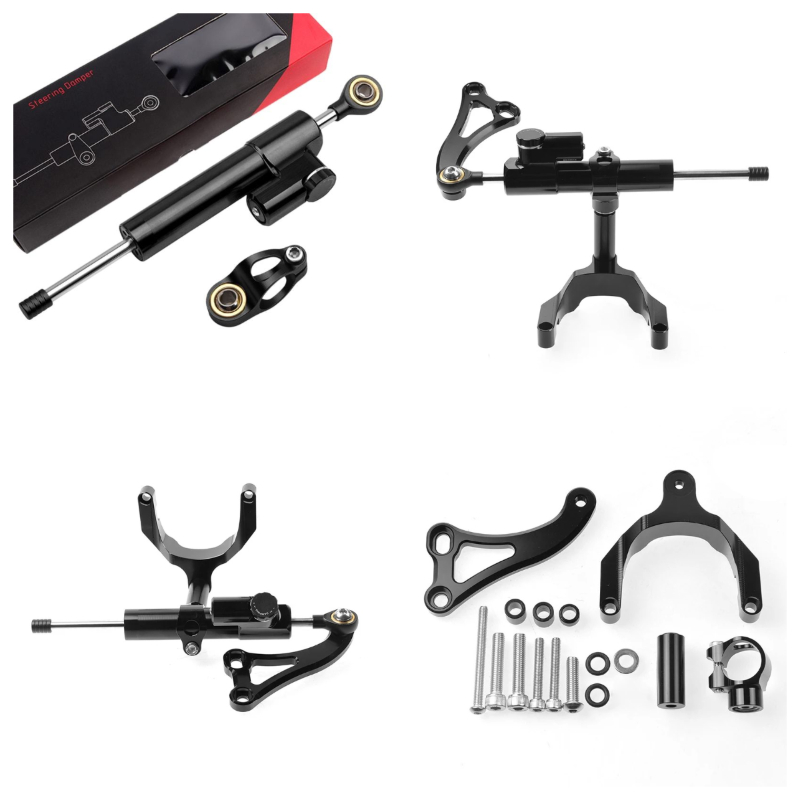Steering Damper Stabilizer Kit Cnc - Voor GSXS 750 GSX-S750 gsx-s750 2017-2021
