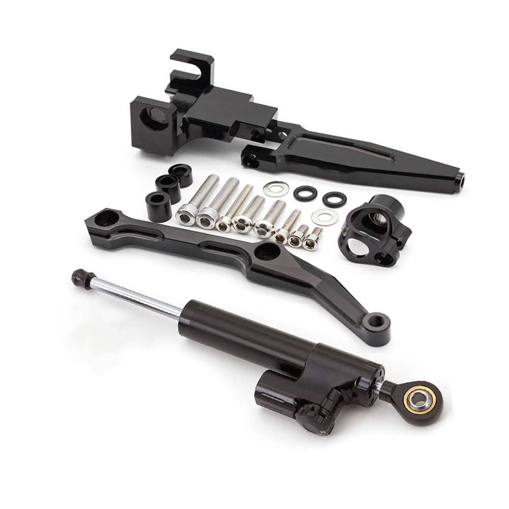 Voor Yamaha MT09 Tracer/FJ09 T - Steering Damper Stabilizer Kit Cnc recensie en prijs