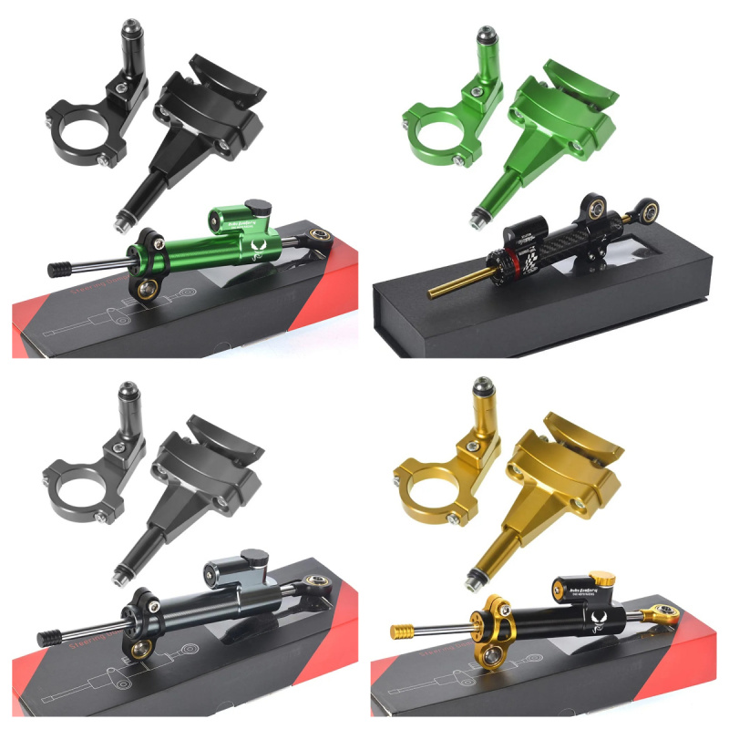 Voor Kawasaki 500 2024-Motorfi - Steering Damper Stabilizer Kit Cnc recensie en prijs