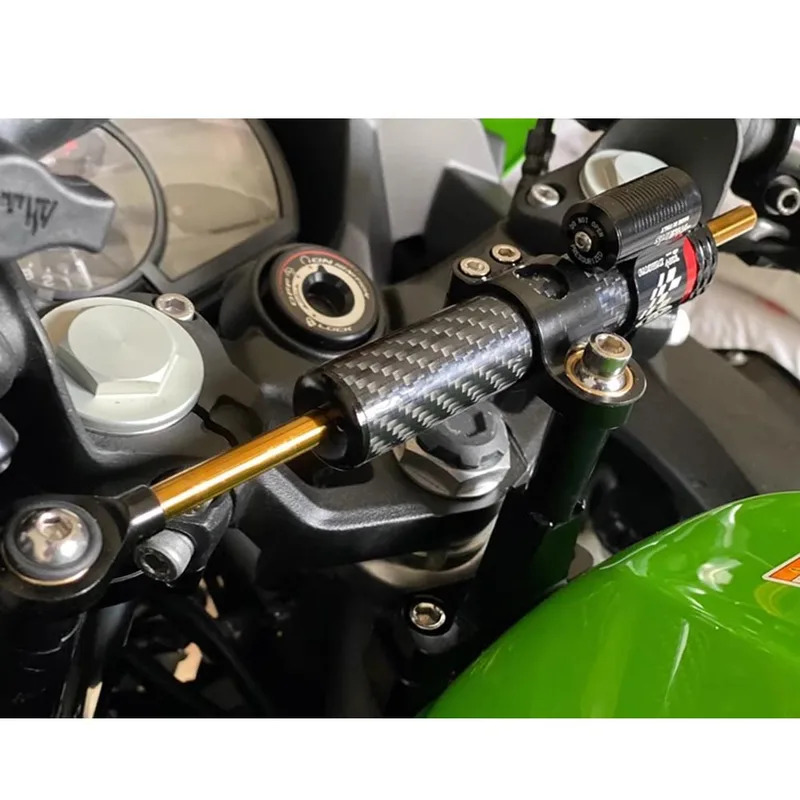 Voor Kawasaki 500 2024-Motorfi - Steering Damper Stabilizer Kit Cnc recensie en prijs