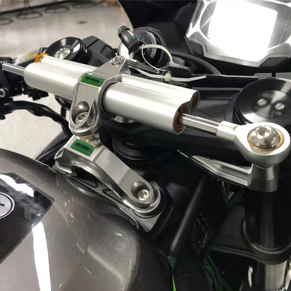 Voor Kawasaki Ninja ZX 6R ZX-6 - Steering Damper Stabilizer Kit Cnc recensie en prijs