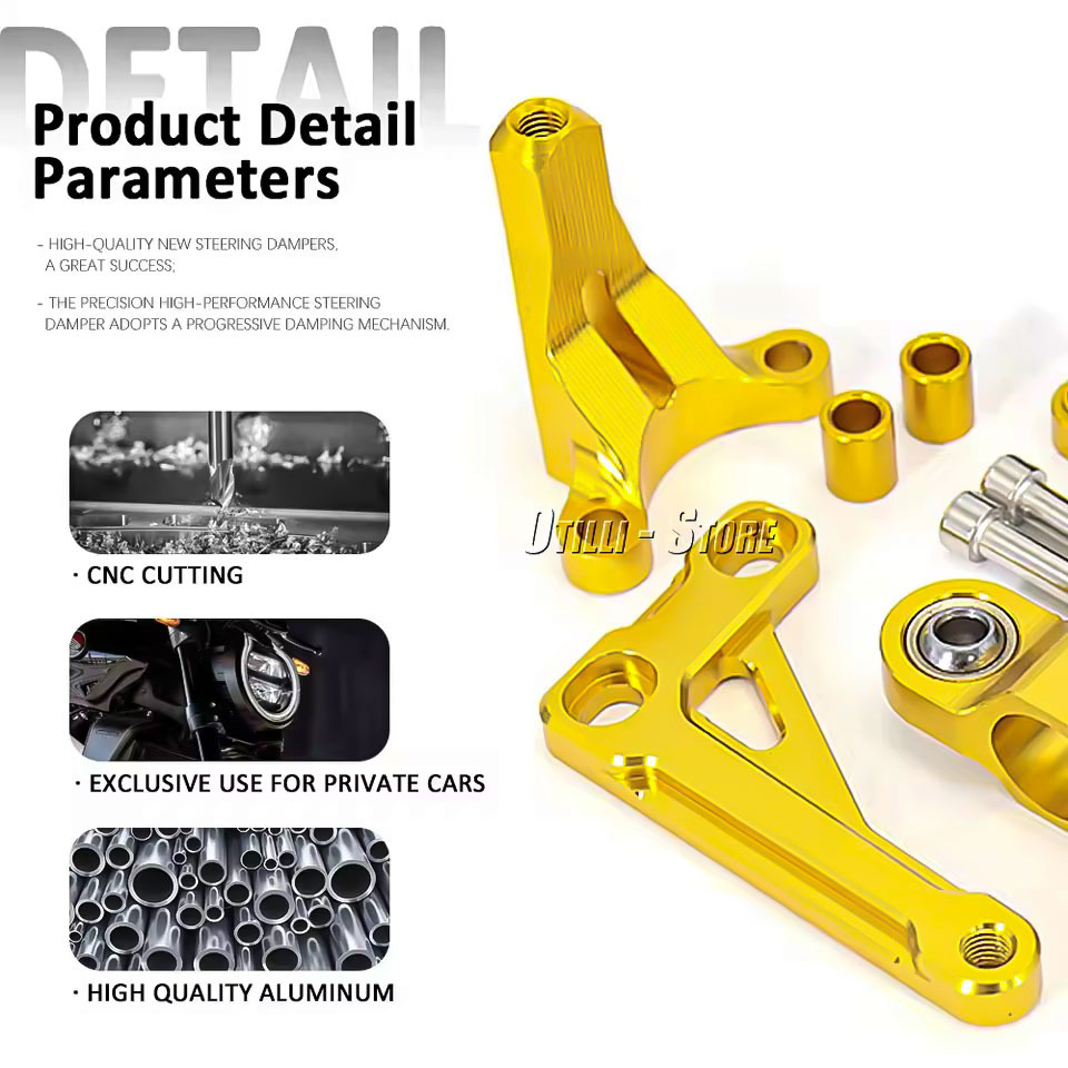Stuurdempers voor Honda CB1000 - Steering Damper Stabilizer Kit Cnc recensie en prijs