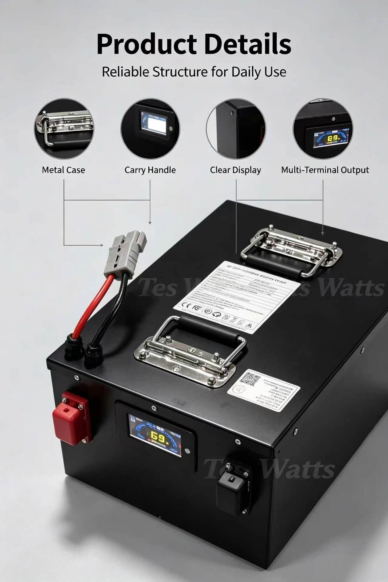 72v 30Ah 30A 40Ah 40A 50Ah 50A - 72V 30Ah Lifepo4 Battery Pack recensie en prijs