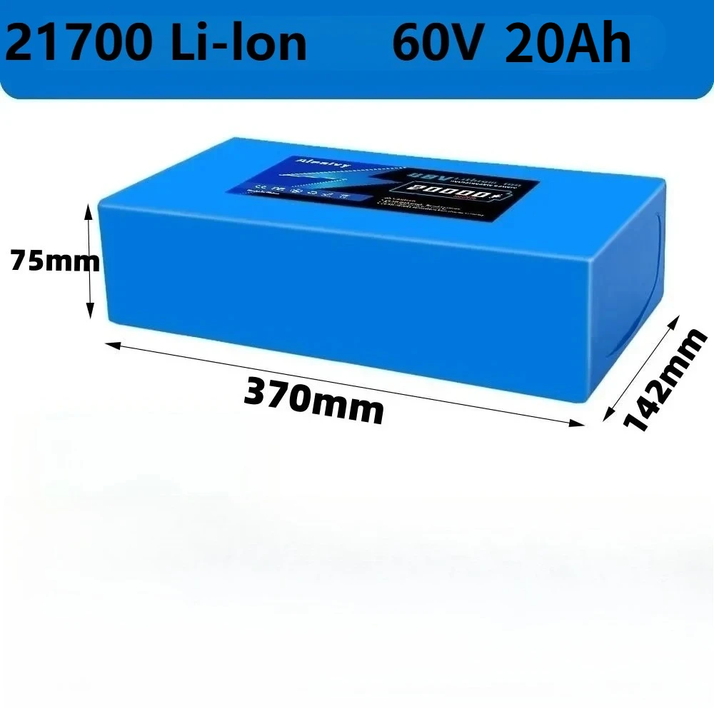 16S6P Aleaivy 60V 20Ah lithium - 60V 30Ah 21700 Battery Pack recensie en prijs