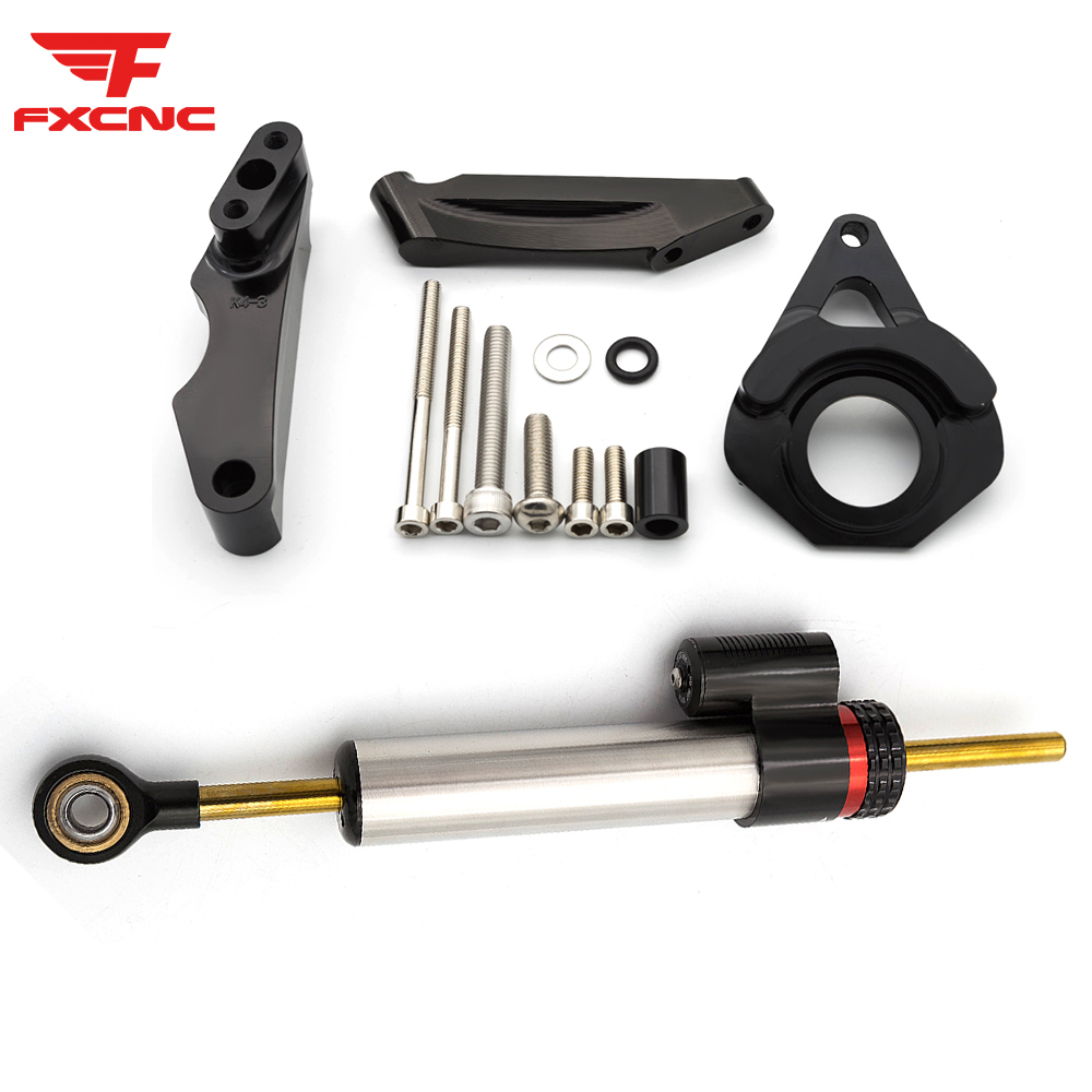 CNC Aluminium Motorfiets Stuur - Steering Damper Stabilizer Kit Cnc recensie en prijs