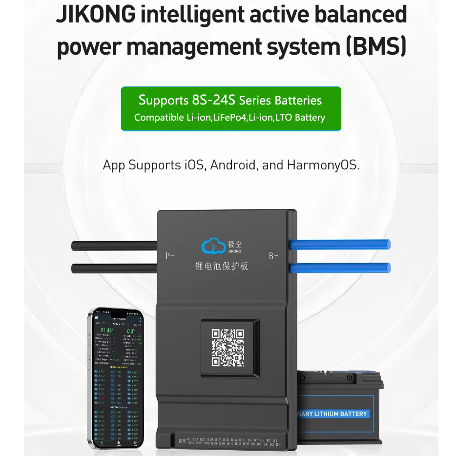JK BMS Actieve Balancer 150A 2 - Smart Bms 20S 72V 150A Bluetooth recensie en prijs