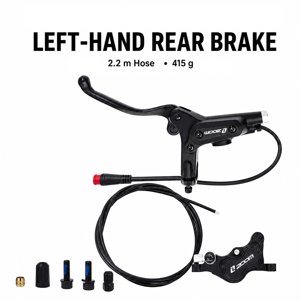 ZOOM HB-890E 4-zuiger hydrauli - Zoom Hydraulic Brake 4 Piston E-Scooter recensie en prijs