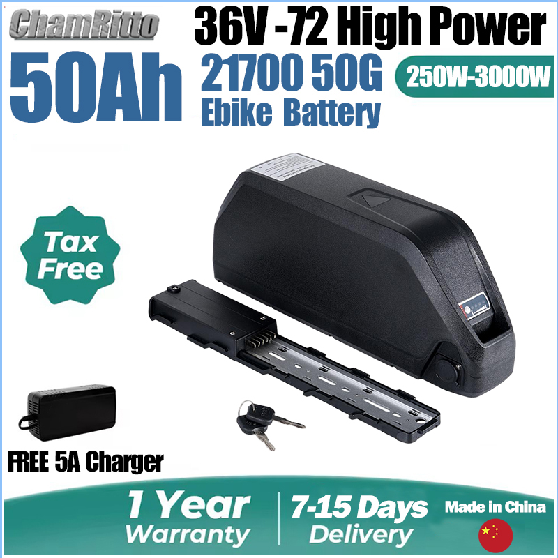 48V 30AH Elektrische Fiets Bat - 60V 30Ah 21700 Battery Pack recensie en prijs