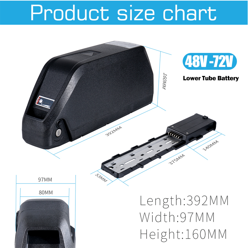 48V 30AH Elektrische Fiets Bat - 60V 30Ah 21700 Battery Pack recensie en prijs